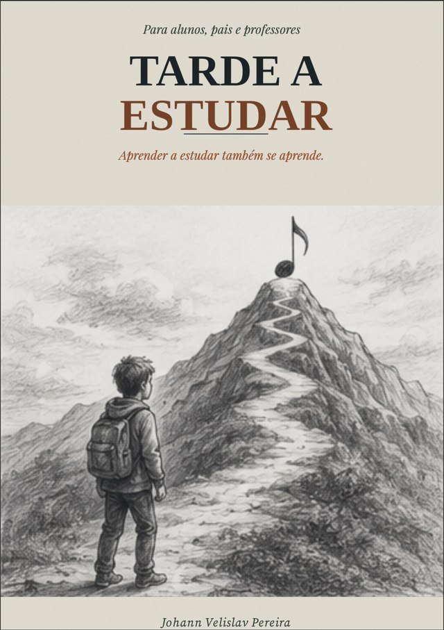 Capa do livro Tarde a Estudar